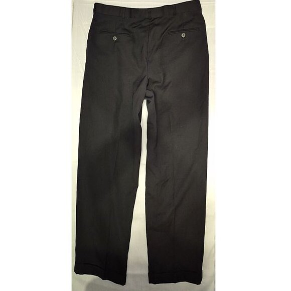 Slates by Dockers Black dress slacks. Pleated front. size 36/30 - Picture 12 of 15